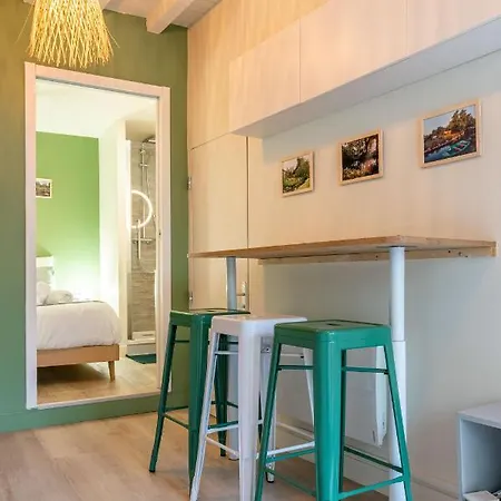 شقة Les Hortillonnages_b&b Inn_centre Ville_terrasse_wifi_netflix *